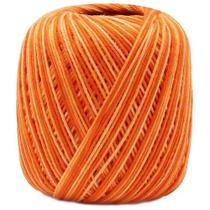 Fio duna cor 9059 abóbora mescla laranja 170 mts