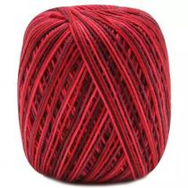 Fio duna cor 9245 geléia mescla bordô 170 mts