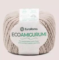 Fio Ecoamigurumi 254 Metros 8/7 160g Cor 305 Nude - Euro Roma