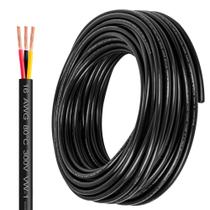 Fio elétrico 16 calibre 3 condutores 16AWG PVC trançado 15m Fio elétrico 16 calibre 3 condutores 16AWG PVC trançado 15m