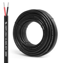 Fio elétrico AMZDEPOT 18AWG 2 condutores de cobre estanhado de 15 m