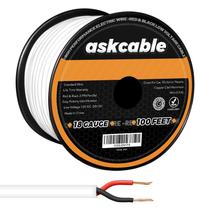 Fio elétrico Askcable 18 AWG 30 m 2 condutores CL2 Fio elétrico Askcable 18 AWG 30 m 2 condutores CL2