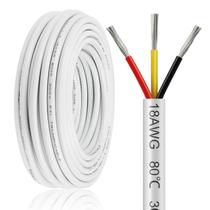 Fio elétrico Bingotec 18 Gauge 3 Condutor 50 pés/15 m