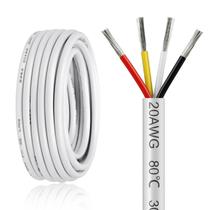 Fio elétrico Bingotec 20AWG 4 condutores 20 pés/6 m