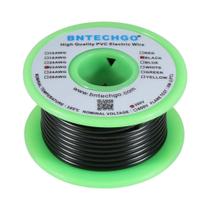 Fio elétrico BNTECHGO 22 AWG PVC 7,6 m preto