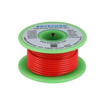 Fio elétrico BNTECHGO 24 AWG PVC 15,25 m vermelho 300 V Fio elétrico BNTECHGO 24 AWG PVC 15,25 m vermelho 300 V