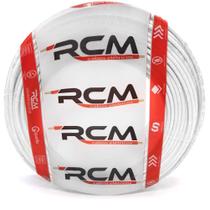 Fio Elétrico Branco Cabo Flexível 1 X 10mm Rolo 100m