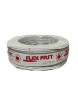Fio Elétrico Cabo Flexível 10,0mm BRANCO Rolo 50 Metros 750v Fio Elétrico Cabo Flexível 10,0mm BRANCO Rolo 50 Metros 750v