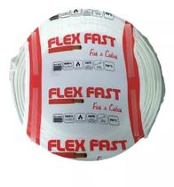 Fio Elétrico Cabo Flexível 1,5mm BRANCO Rolo 50 Metros 750v Fio Elétrico Cabo Flexível 1,5mm BRANCO Rolo 50 Metros 750v
