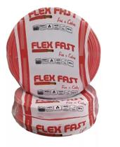 Fio Elétrico Cabo Flexível 1,5mm VERMELHO Rolo 50 Metros 750v Fio Elétrico Cabo Flexível 1,5mm VERMELHO Rolo 50 Metros 750v