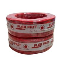 Fio Elétrico Cabo Flexível 6,0mm VERMELHO Rolo 50 Metros 750v