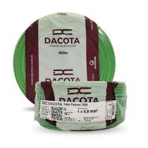 Fio Elétrico Cabo Flexível 6mm² 750v Rolo 100m Dacota Cores