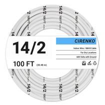 Fio Elétrico CIRENKO 14/2 NM-B 30 m 600 V para Uso Interno