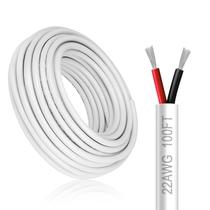 Fio elétrico DEKIEVALE 22 AWG, 2 condutores, 30 m, branco Fio elétrico DEKIEVALE 22 AWG, 2 condutores, 30 m, branco