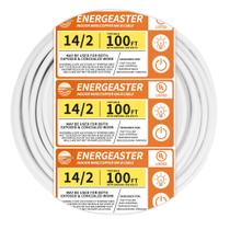 Fio elétrico Energeaster Solid Indoor 14 Gauge 100 pés