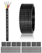 Fio elétrico ENERJOUR 16 AWG 4 condutores de cobre estanhado de 30 m
