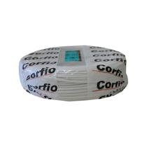 Fio Elétrico Flexível Corfio 750v 2,5mm Rolo 100m Branco Cabo