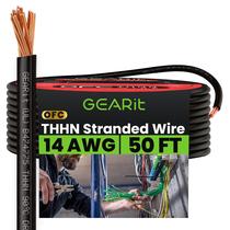 Fio elétrico GearIt Stranded THHN 14 Gauge 50 pés 100% OFC