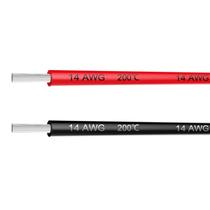 Fio Elétrico Haerkn 14 AWG de Silicone 6 m Alta Temperatura Fio Elétrico Haerkn 14 AWG de Silicone 6 m Alta Temperatura