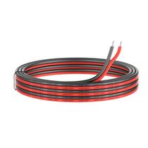 Fio elétrico Haerkn 22AWG Silicone 2 núcleos 60m preto/vermelho