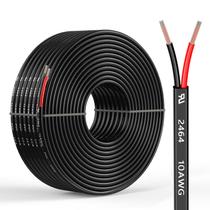 Fio elétrico Mziklr 10 AWG, 2 condutores, 9,2 m, PVC Fio elétrico Mziklr 10 AWG, 2 condutores, 9,2 m, PVC