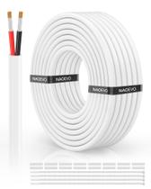 Fio elétrico NAOEVO 14 calibre 2 condutores de cobre de PVC de 30 pés