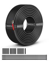 Fio elétrico NAOEVO 14 Gauge 2 Condutor 12V de baixa tensão Fio elétrico NAOEVO 14 Gauge 2 Condutor 12V de baixa tensão