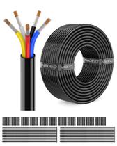 Fio elétrico NAOEVO 16 Gauge 5 Condutor 16 AWG PVC 30m