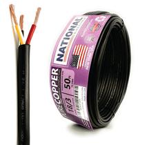 Fio elétrico NATIONAL Wire & Cable 18 AWG 3 condutores 15m