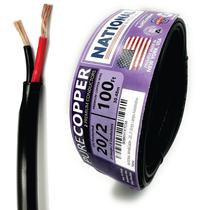 Fio elétrico NATIONAL Wire & Cable 20 AWG 2 condutores 30m