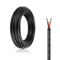 Fio elétrico NELTBESIN 24 AWG 15,3 m vermelho e preto com PVC