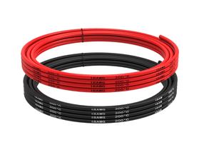 Fio elétrico TUOFENG 18 AWG 3 m de silicone com cobre estanhado Fio elétrico TUOFENG 18 AWG 3 m de silicone com cobre estanhado