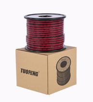 Fio elétrico TUOFENG 18AWG 2 pinos vermelho preto 20 m/66 pés 12 V/24 V