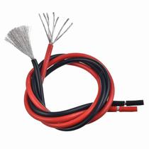 Fio eletrônico BOJACK 12 AWG, silicone, cobre, par de 6 m Fio eletrônico BOJACK 12 AWG, silicone, cobre, par de 6 m