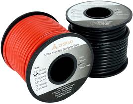 Fio eletrônico ZIGPEO 14 AWG Silicone 24m 600V Flexível Fio eletrônico ZIGPEO 14 AWG Silicone 24m 600V Flexível