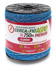 Fio Eletroplástico Alumínio Premium - Para cerca elétrica.