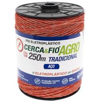 Fio Eletroplástico Cerca E Fio Elétr.agro 15x6 250m-igecast