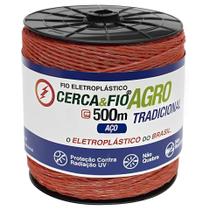 Fio eletroplástico igecast laranja 500 metros