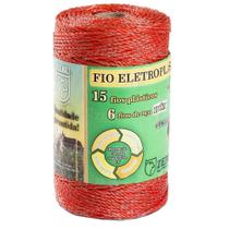 Fio Eletroplástico para Cerca Elétrica Zebu, 200m, Laranja Fio Eletroplástico para Cerca Elétrica Zebu, 200m, Laranja
