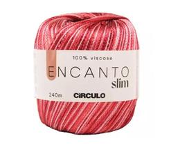 FIO ENCANTO SLIM 240 MTS COR 9926 SCARLET - 100% Viscose FIO ENCANTO SLIM 240 MTS COR 9926 SCARLET - 100% Viscose