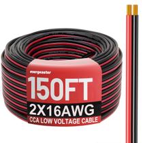 Fio Energeaster 16 AWG 46 m 2 condutores vermelho e preto Fio Energeaster 16 AWG 46 m 2 condutores vermelho e preto
