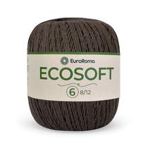 Fio Euroroma Ecosoft 6 fios 422 gr - 452 mts para crochê