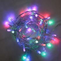 Fio fada 50 leds fixo a pilha