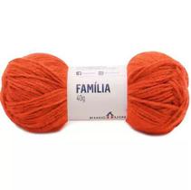 Fio Família Pingouin 40g Cor 5241 Carmim - Ideal para Tricô e Tapeçaria