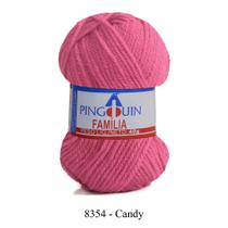Fio Família Pingouin 40g Cor 8354 Candy Fl