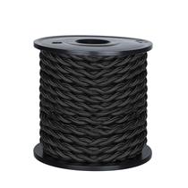 Fio Fio coberto de tecido trançado Carry360 de 50 pés listado pela UL