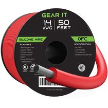 Fio GEARit Silicone 14AWG 15m 600V Vermelho Flexível Fio GEARit Silicone 14AWG 15m 600V Vermelho Flexível