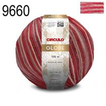 FIO GLOBE 200 GR COR 9660 MESCLA PIRULITO - Lã para Crochê e Tricô