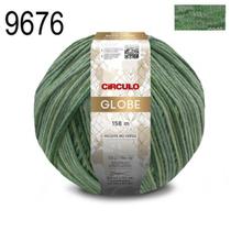 Fio globe 200 gr cor 9676 mescla babosa