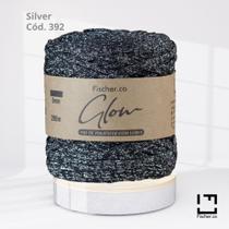 Fio Glow Fischer Cor Silver 392 com 200mts